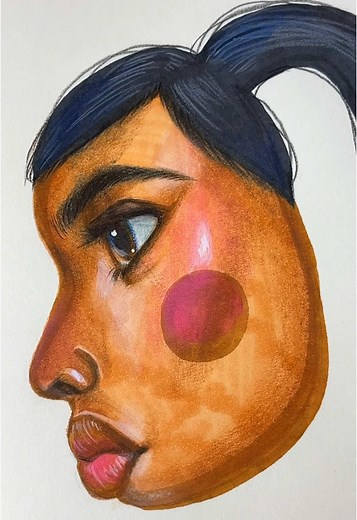 Hyperpigmentation Drawing Process Explained