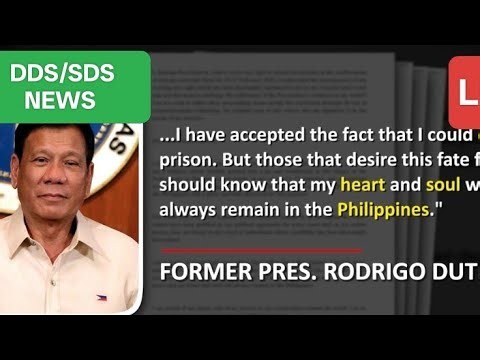 696.USAPTAYO PRRD HINDI HAHARAP SA PAGBASA NANG KANYANG KASO SA ICC