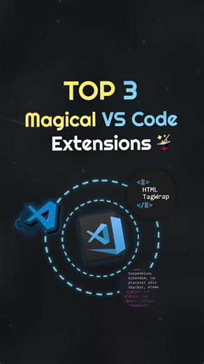 Top 3 Magical VS Code Extensions Of The Week! #html #htmltricks #programmingtips #codinghacks #vscode #fyp #viral #vscodetips