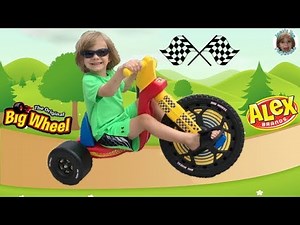 Alex Brands Big Wheel 16" Classic Racer Unboxing 4K Low Riding Tricycle