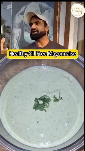 Healthy Homemade Mayo Recipe by Nitesh Soni 🥗 | No Oil, No Egg Creamy Spread 😍 #Shorts #fitness #dip