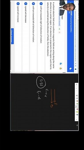 DIRECTION OF LORENTZ FORCE #neetphysics #class11physics #pyq