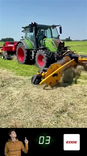 Why This Cutting-Edge Tractor Will Revolutionize Your Hay Production! #shorts