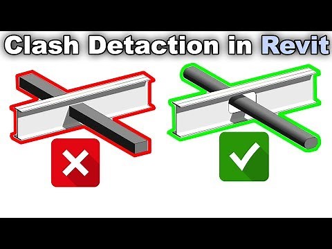 Clash Detection in Revit Tutorial ( Interference check )