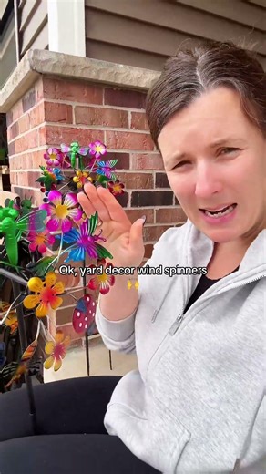 Transform Your Garden with Stunning Wind Spinners #windspinner #yarddecor #gardendecor