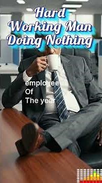 Hardly At Work 😄 | Funny Comedy Song About Looking Busy While Doing Nothing |