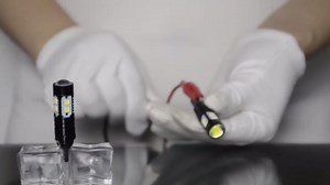 HOCOLO 5x T10 158 LED Bulb W5W 2825 168 192 194 T10 Wedge Light Bulbs 12V Cool White for Car Side Marker Lights Dome Map Door Courtesy License Plate 0.5W (5x T10 6-SMD Black Aluminum)