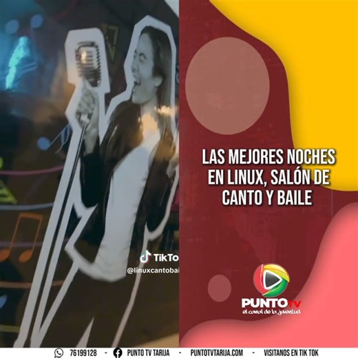 20K views · 97 reactions | #Tarija Las mejores noches se las pasa en LINUX salón de canto y baile! | Punto Tv Tarija | Facebook