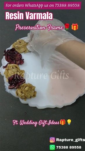 Varmala preservation 🌹🎁 Part-1 | Resin Varmala photo frame ideas | Tutorial💡
