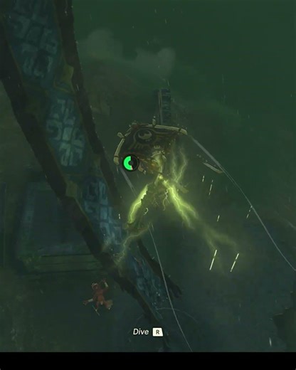 Using the Weather as a Weapon : Legend of Zelda Tears of The Kingdom #totkshorts #totkclips #totk