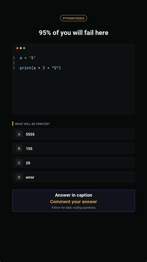 Python String Multiplication! | PYTHON Challenge #shorts