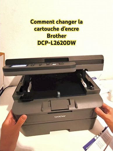 Brother DCP-L2620DW changement de cartouche d’encre #amazon #brother #imprimante
