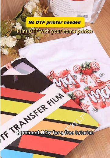 DIY DTF Transfers at Home With Regular Ink (No Printer)