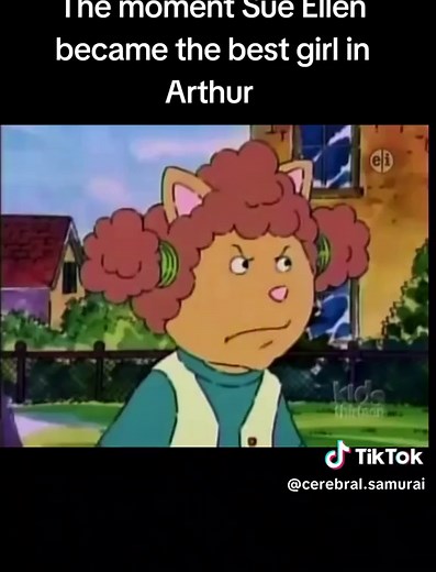 Sue Ellen Punks Binky #arthur #arthurread #pbskids #90sthrowback #fyp | arthur