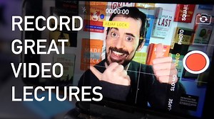 How to video record lectures