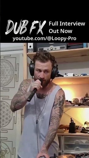 Dub FX showing how he automates vocal effects in Loopy Pro for a hands-free live performance 🎤