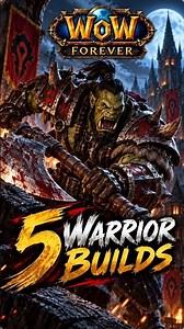5 Warrior Builds You Need to Know in WoW Forever
