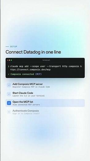 How to Connect Datadog to Claude Code