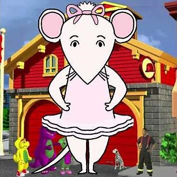Here Comes The Fire Truck 🚒 | Ooh-wee-ooh! | Angelina Ballerina