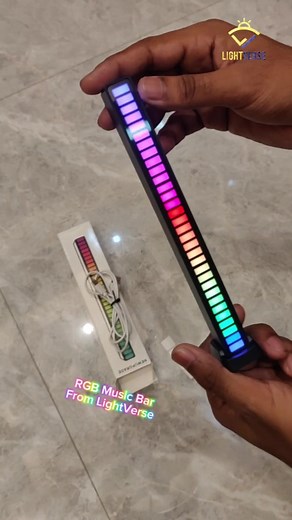 🔰New Upgrade 🔰 Music Bar RGBIC PC Lamp/RGB Light Bar 𝖦𝗂𝗏𝖾 𝖸𝗈𝗎𝗋 𝖯𝖼 𝖣𝖾𝗌𝗄 𝗍𝗈 𝗇𝖾𝗐 𝗅𝗈𝗈𝗄 𝙁𝙚𝙖𝙩𝙪𝙧𝙚/ 𝘿𝙚𝙨𝙘𝙧𝙞𝙥𝙩𝙞𝙤𝙣 : 🚥 Name: Music Bar 🎶 Music Sync 🚥 Usage: New Look for PC Desk Lamp 🚥 Support Music Synchronization 🚥 Color: RGBIC Dream Color 🚥 Various Colors and RGBIC Spectrum Modes 🚥 Rechargeable battery Version 🚥 Type-© USB Port for Charging 🚥 High Sensitivity MIC 🎤 🚥 Equipped with a 32bit ARM Processor For Light Control With the Lowest latency 🚥 Bat
