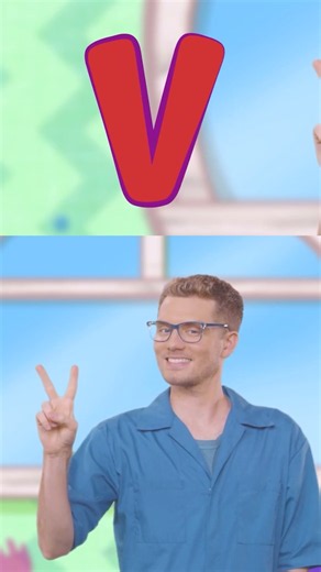 The Alphabet Song in ASL 🖐️ Let's Learn Our ABC's #shorts #ASL #MyGo