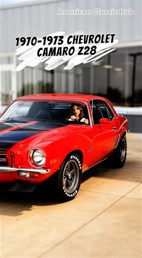 1970–1973 Chevrolet Camaro Z28 - The Split-Bumper Legend