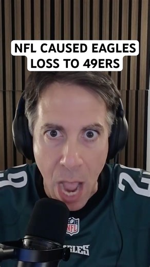 This proves NFL wanted the Niners to win. #nfl #nflplayoffs #sportstalk #49ers #eagles #football