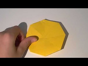 How to Fold An Origami Frisbee