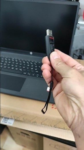 Booting from a USB stick on an HP laptop with Windows 11