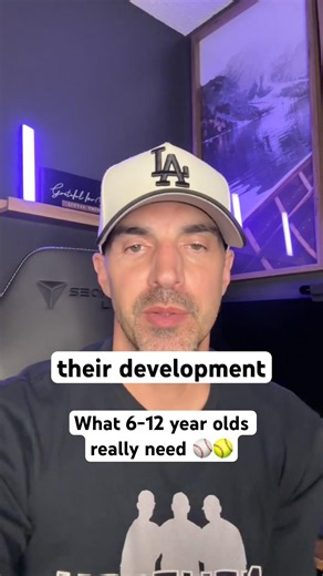 What 6-12 Year Olds NEED For Development ⚾️🥎
