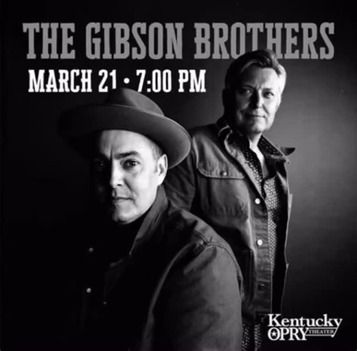 We are excited to play a show with special guest CLAYTON CAMPBELL at @kentuckyopry on March 21st! | The Gibson Brothers