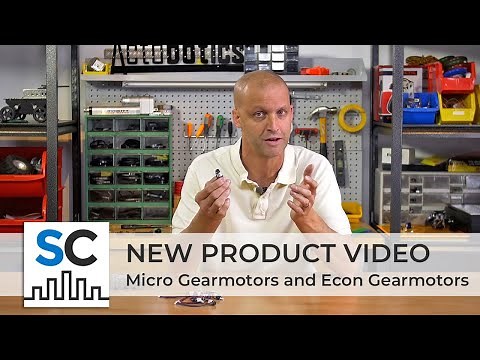 ServoCity Products: Micro Gearmotors w/ Encoders & Econ Gearmotors