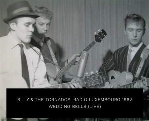 A Radio Luxembourg live performance by Billy & The Tornados from 1962 of Wedding Bells. Billy must have liked this one, as he performed it live (it features on the We Want Billy LP from 1963) and a later studio recording at the end of the 1960's. The quality sadly is Radio Luxembourg quality, but it's a great track sung with pure emotion. | Billy Fury Archive