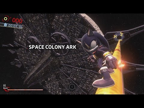 Terios Gameplay in Space Colony Ark Act 1 - Sonic X Shadow Generations