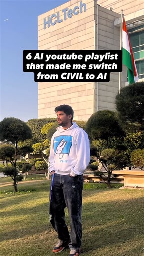 Divyam Dawar on Instagram: "Comment “AI” . . [ ai, data science, generative ai, machine learning, python, coding, career transition, jobs, naukri, linkedin, roadmap, free youtube playlist ] . . #ai #datascience"