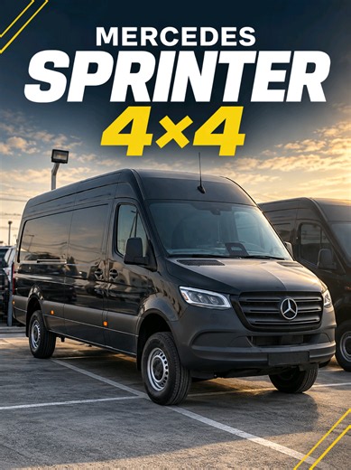 ‏#mercedes #sprinter #4x4 #2027