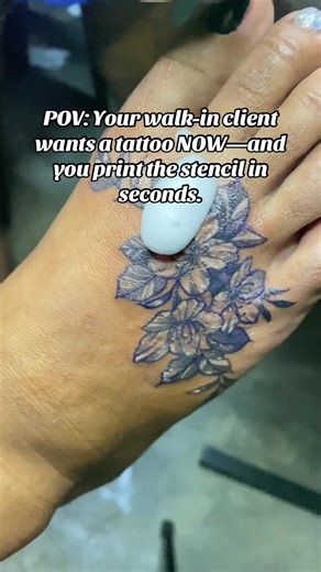 Streamline Tattoo Stencil Printing with a Portable Printer