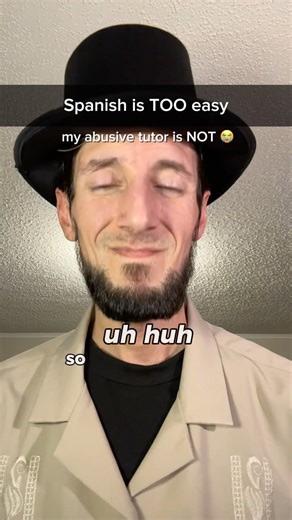 Who knew Spanish would get easy… and that my tutor would NOT😭 #languagelearning #lingotok