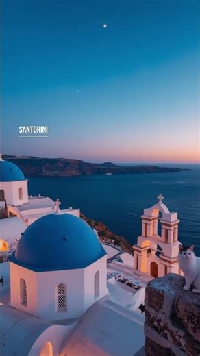 Dreaming of Santorini 🇬🇷💙 #greece #shorts #travel