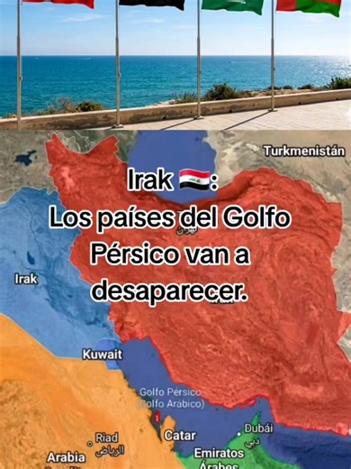 Irak afirma que los países del Golfo Pérsico desaparecerán después de la guerra.
