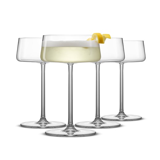 Aura Crystal Martini Glasses | JoyJolt