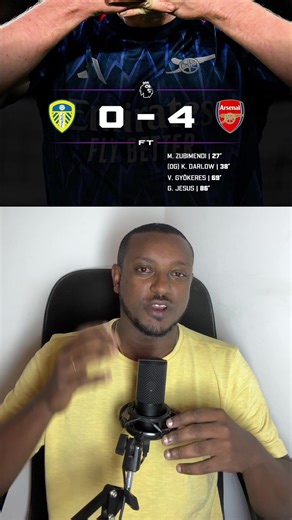 Leeds vs Arsenal result #በሱፈቃድ_አማረ #ethiopian_tik_tok