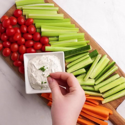 3.3M views · 22 reactions | Homemade Ranch Dip made with Greek yogurt, dill and chives is perfect for dipping carrots, cucumbers or chips - healthier than store-bought! - https://feelgoodfoodie.net/recipe/homemade-healthy-ranch-dip/ | Feel Good Foodie | Facebook