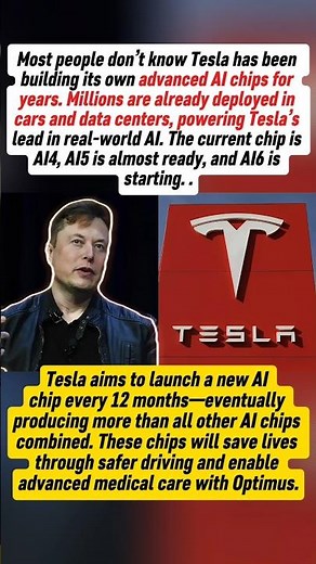 "Inside Tesla's Game Changing AI Chip Program"#tesla#teslamodely#ai#elonmusk#shorts#elon#shorts