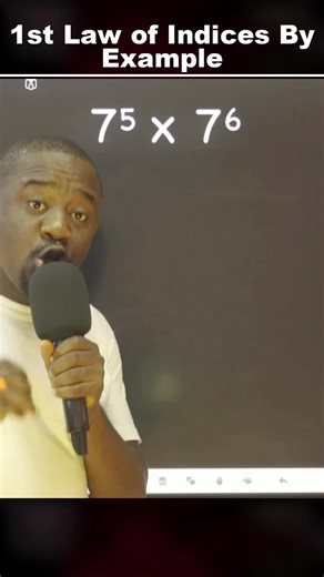 Indices By Example #1: First Law of Indices