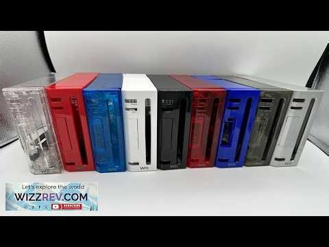 9 Colors For WII Full Shell Case Housing Replacement Parts For WII