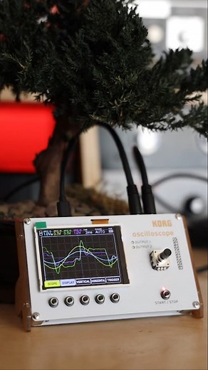 1.6K views · 20 reactions | Unlock the hidden world of your sound with the Korg Nu:Tekt NTS-2 Oscilloscope! ️ This DIY kit is a 4-channel oscilloscope, spectrum analyser, tuner, and dual waveform generator all in the palm of your hand. Visualise, experiment, and expand your synth rig like never before, no soldering required! Discover the NTS-2: https://loom.ly/VGPGFiY : bridgesetsound on Instagram #Korg #NuTekt #NTS2 #SynthDIY #Oscilloscope | Korg UK & Ireland | Facebook