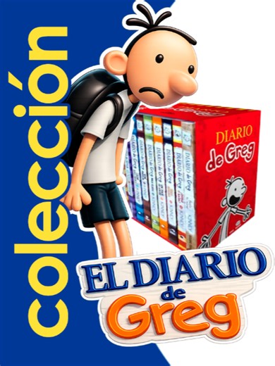 El Diario de Greg: colección completa en Cátedra del Saber