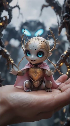 Alien Invasion Tiny Creatures Among Us! 👽🌍エイリアン侵略：私たちの中の小さな生き物！👽🌍#miniature #kawaii #shorts #cute