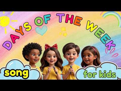 Days of the Week Song for Kids | Learn English ESL Preschool Song